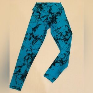 Rio Blaze Legging- Teal Blue- Made in Brazil